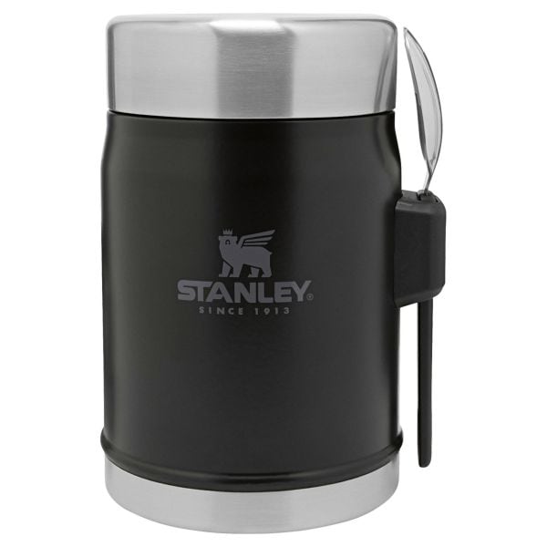Stanley recipiente p/ alimento c/ cuchara Classic Food Jar negro