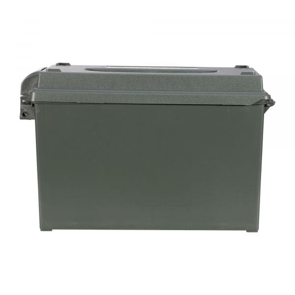 MFH US caja de munición plástico Cal. 50 mm verde oliva