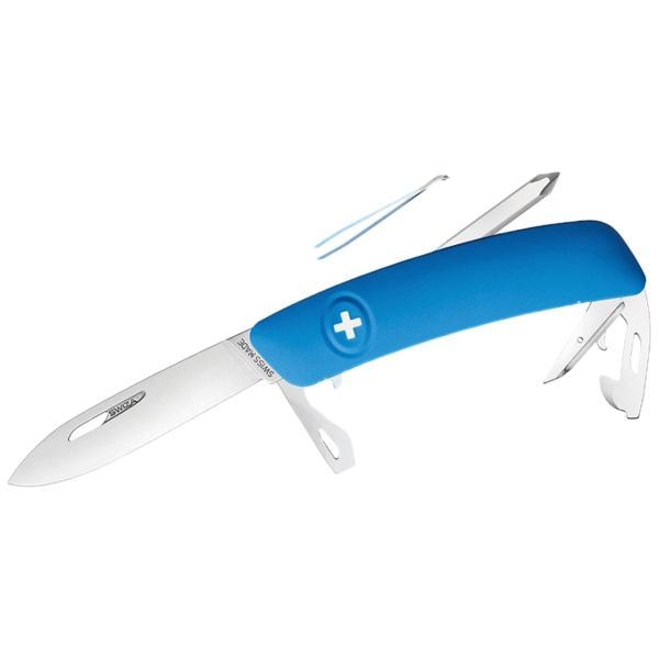 Cuchillo suizo SWIZA D04 11 funciones azul