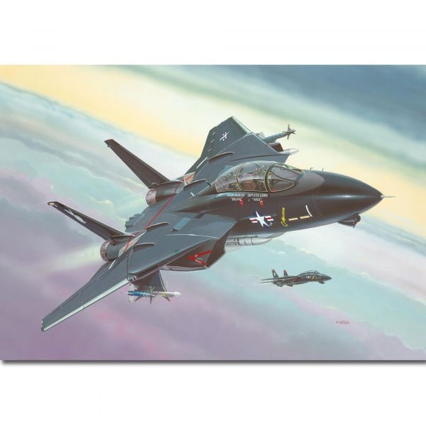 Modelo a escala Revell F-14A Black Tomcat