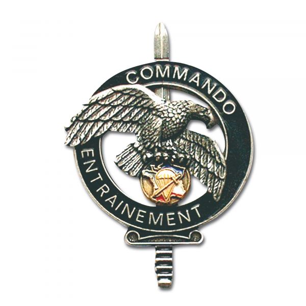 Distintivo francés Commando Entrainement CNEC