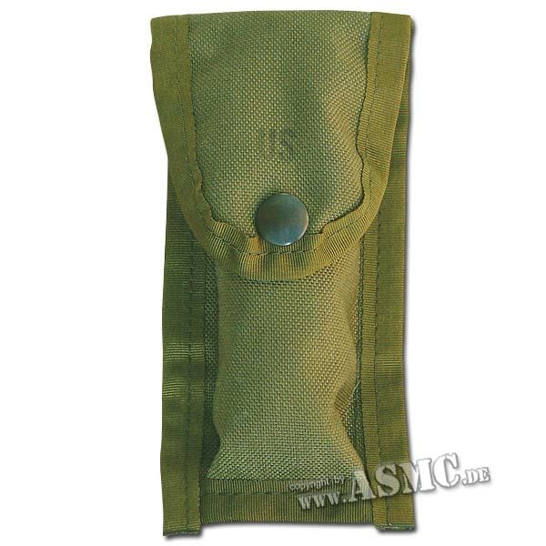Porta cargador individual 9 mm verde oliva