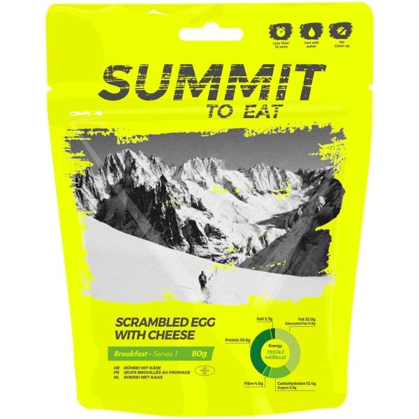 Summit to Eat huevos revueltos con queso