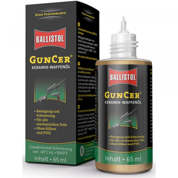 Ballistol Aceite para armas GunCer 65 ml
