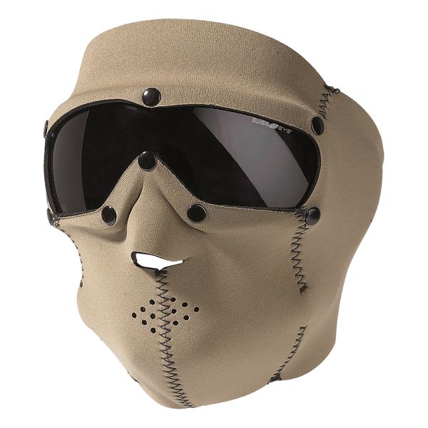 Máscara de protección neopreno Basic Smoke coyote