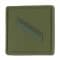 Distintivo de grado Francia soldat de prem. classe verde oliva c