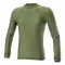 Camiseta manga larga Defcon 5 Lycra+Mesh verde oliva