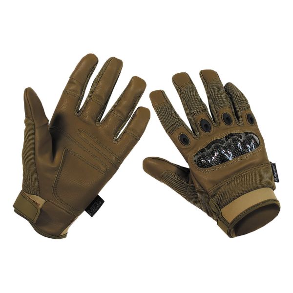 Guantes MFH Tactical Mission coyote