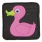 Parche 3D Tactical Rubber Duck rosado