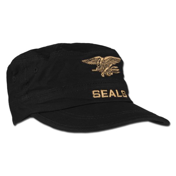 Mil-Tec Seals Cap negro