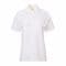 BW Camisa de servicio manga corta blanca usada mujeres