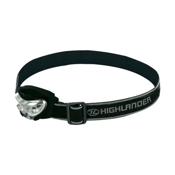 Linterna frontal Highlander Vision 2+1 LED