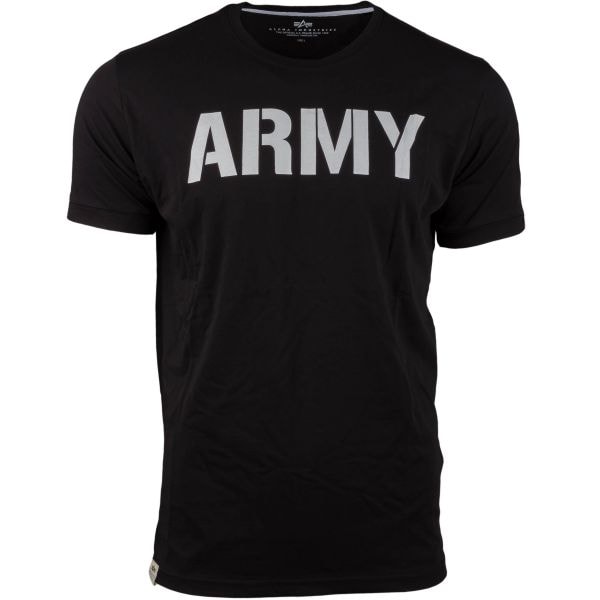 Camiseta Alpha Industries Army negra