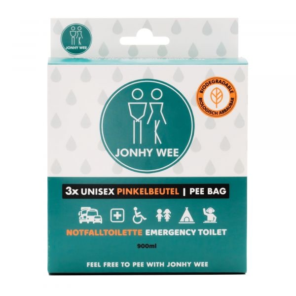 Jonhy Wee bolsa unisex para orina 900 ml