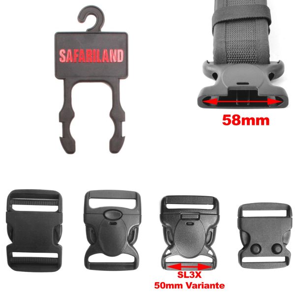 Safariland soporte para acoplamiento p/ hebillas Standard 50 mm