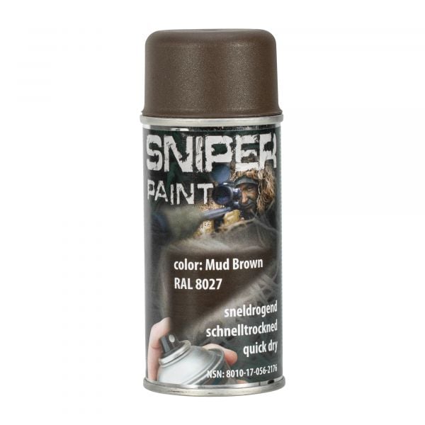 Sniper Paint Pintura en aerosol Box Army 150 ml marrón