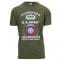 Camiseta Fostex Garments U.S. Army Paratrooper 82ND verde oliva
