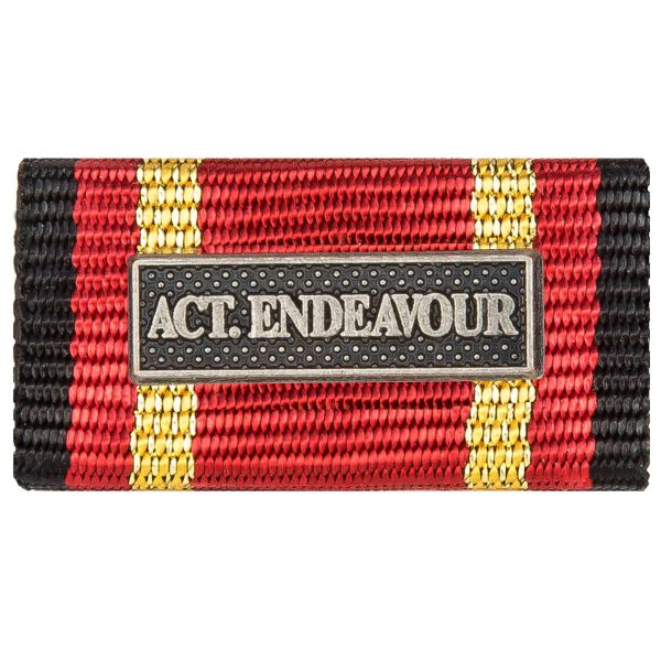Medalla al servicio Active Endeavour color plateado