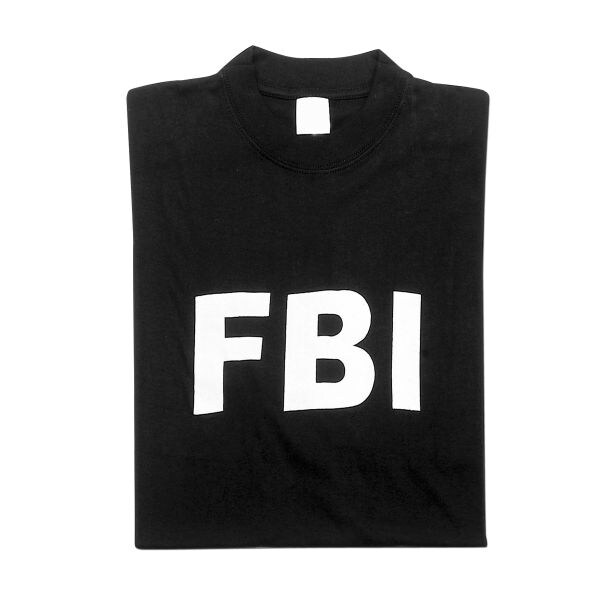 Camiseta FBI negra