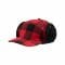 Brandit Gorra Lumberjacket Wintercap rojo negro