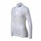Brynje Camiseta Super Thermo Zip Polo blanca