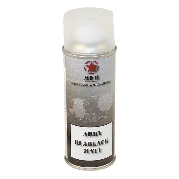 MFH Pintura en aerosol Army Laca transparente 400 ml mate