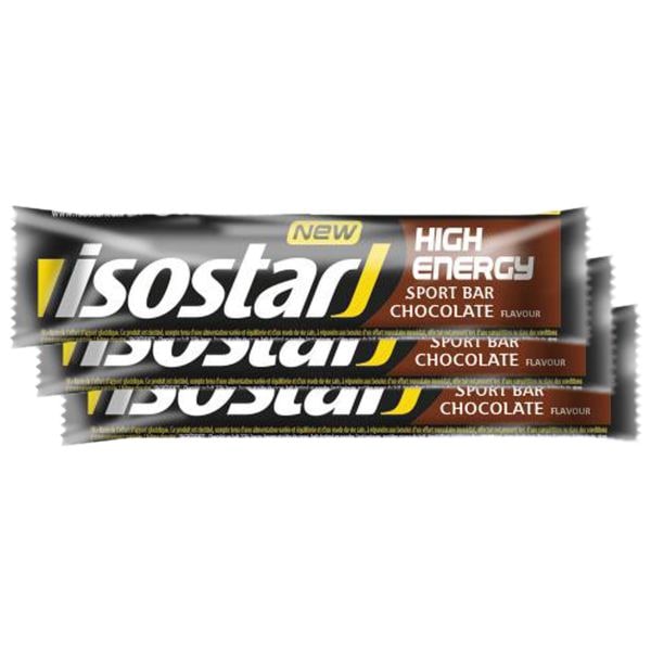 Barrita Isostar High Energy Chocolate 40 g - 3 u.
