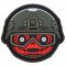 TacOpsGear 3D parche PVC Tacticons Nro.19 Halloween Smiley Emoji