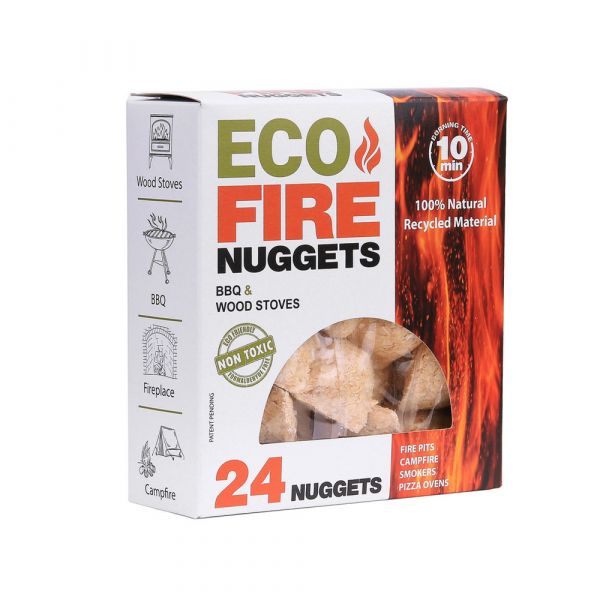 Eco Fire iniciador de fuego Eco Fire Nuggets 24 uds.