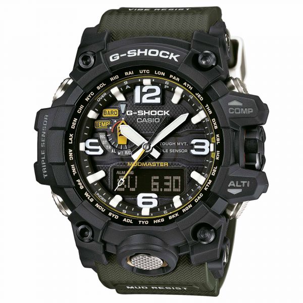 Casio Reloj G-Shock Mudmaster GWG-1000-1A3ER negro oliva