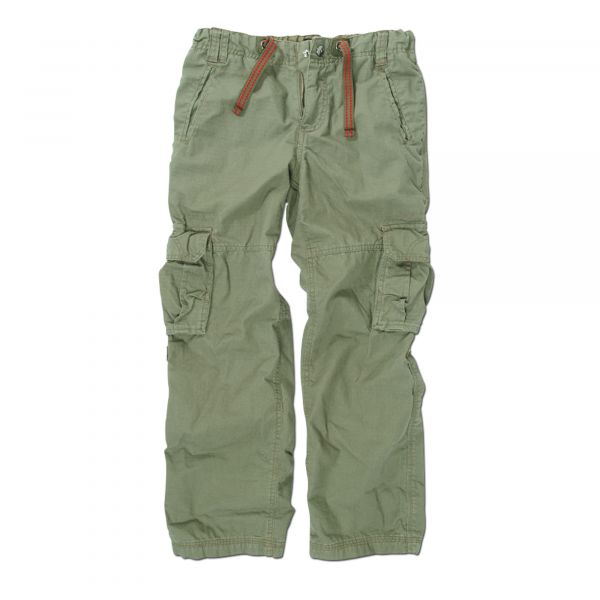 Pantalón para niños Ranger Mil-Tec verde oliva
