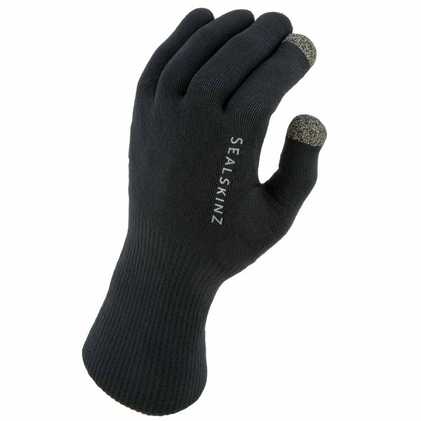 Sealskinz guantes Waterproof All Weather Knitted negro