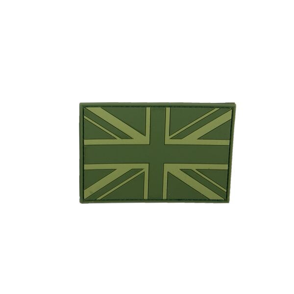 Parche 3D Bandera Gran Bretaña bosque