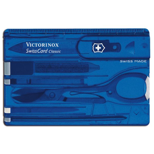 Victorinox Multitool Swiss Card azul