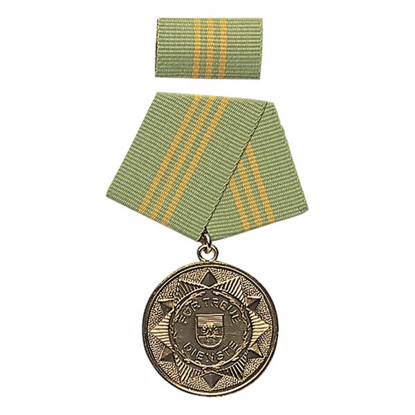 MDI Medalla Al servicio fiel 15 años color dorado