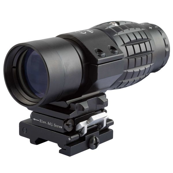 Mira óptica THO 3x35 V2 Flip-to-Side Magnifier negra
