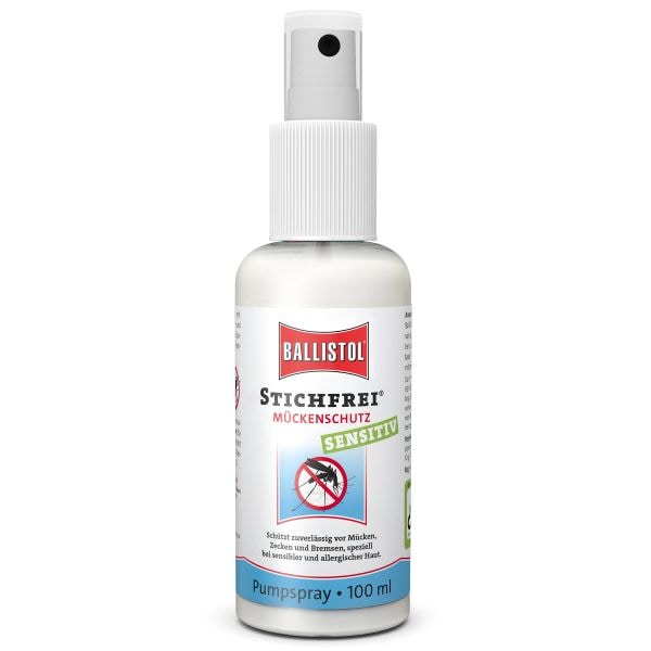 Ballistol Repelente de mosquitos Stichfrei Sensitiv Spray 100 ml