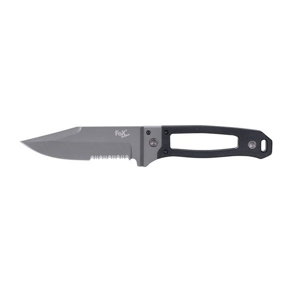 Fox Outdoor cuchillo Scorpion negro
