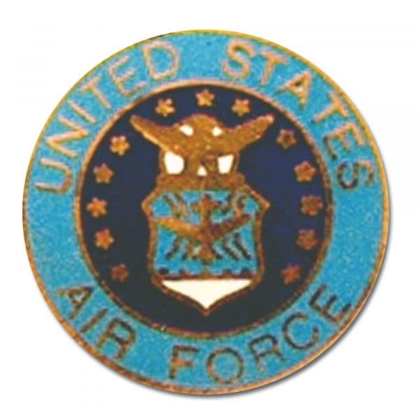 Mini Pin redondo US Air Force
