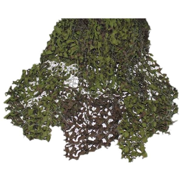 Red de camuflaje británica cortada verde oliva usada