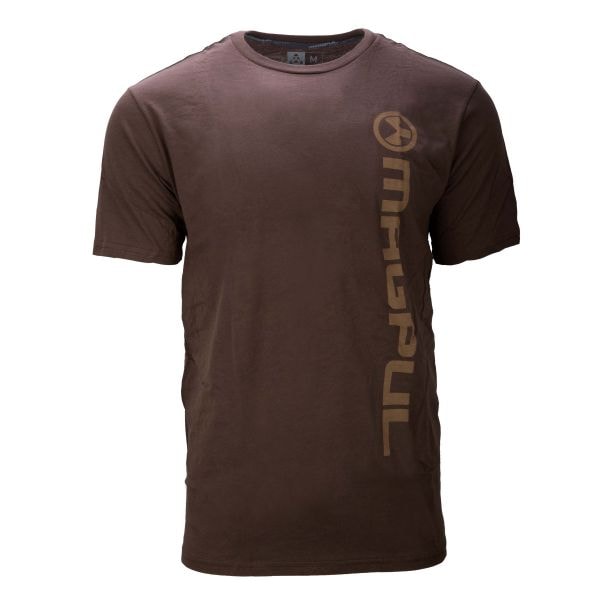 Camiseta Magpul Fine Cotton Vert Logo marrón