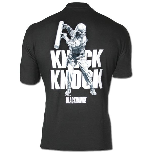 Camiseta Blackhawk Knock Knock negra