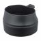 Wildo Vaso plegable Fold-A-Cup 250 ml negro