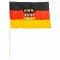 Bandera de mano 45x30 Alemania con el águila 