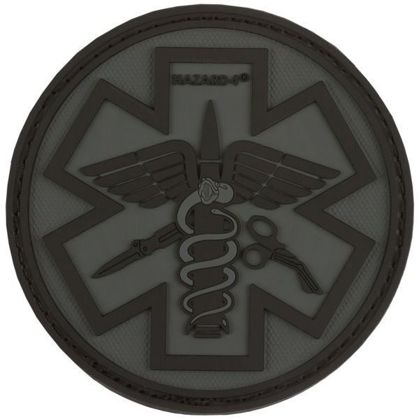 Parche- 3D Hazard 4 Paramedic negro
