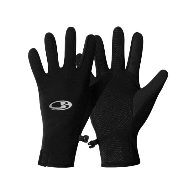Icebreaker guantes Quantum Merino negro