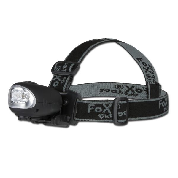 Linterna frontal Fox Outdoor Dynamo 3 LED