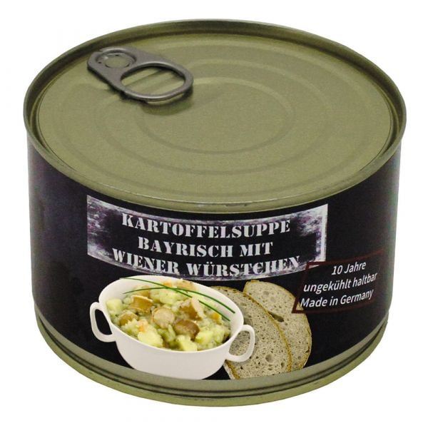 MFH conserva sopa de patatas c/ salchichas de Viena 400 g