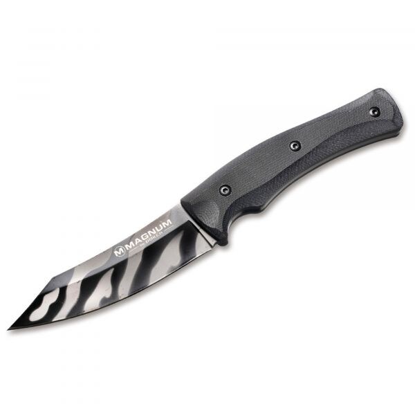 Magnum Cuchillo Tiger Lily Trapper negro gris
