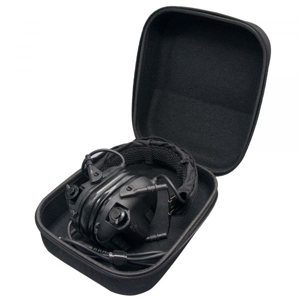 Earmor Bolsa Hard Storage Travel Case p/ prot. auditiva negro
